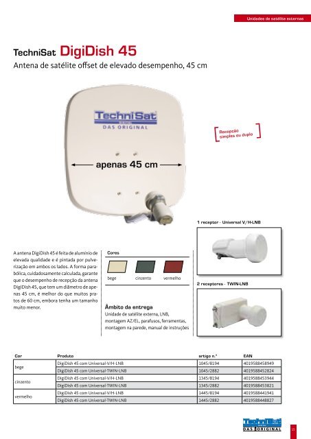 Televisor digital com TechniSat