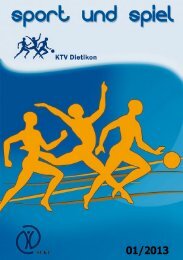 weiter zum PDF - KTV Dietikon und des SVKT Dietikon