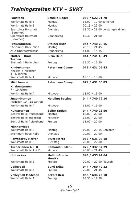 weiter zum PDF - KTV Dietikon und des SVKT Dietikon