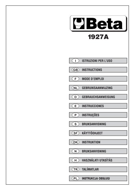 Libretto 1927A - Beta