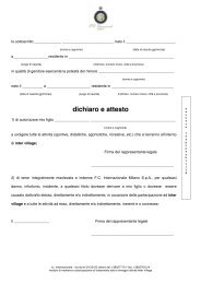 dichiaro e attesto