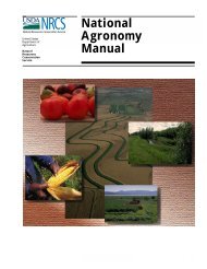 National Agronomy Manual - USDA-ARS Wind Erosion Research Unit