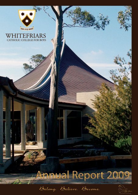 annual report 2009 whitefriars