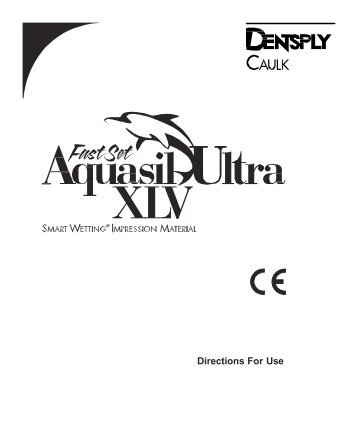 Aquasil Ultra Xlv Fs Eng (PDF) - Dentsply