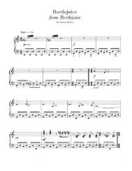 Beetlejuice â Theme (Piano Solo) â Danny Elfman