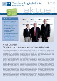 UNTERNEHMEN - Technologiefabrik Karlsruhe GmbH