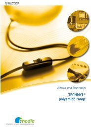 Technyl® polyamide range - Rhodia