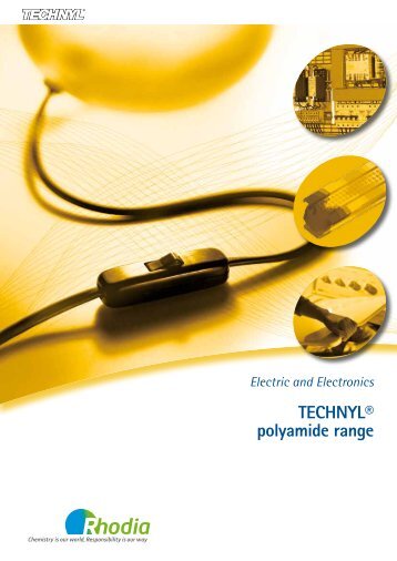 Technyl® polyamide range - Rhodia