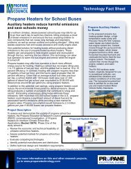 Propane Heaters for School Buses - Propane Education & Research ...