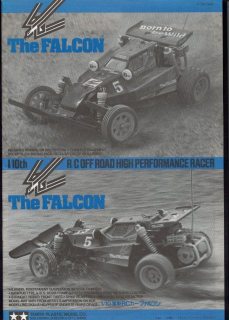 Details about   Tamiya Falcon A6 19005198 9005198 X9901