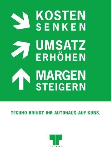 Kosten umsatz margen - TECHNO-EINKAUF GmbH