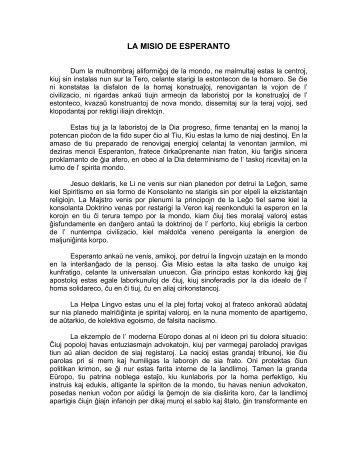 La Misio de Esperanto.pdf - O Consolador