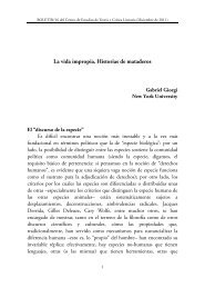 La vida impropia. Historias de mataderos - Celarg.org