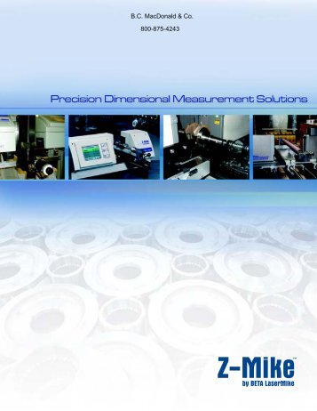 Dimensional Metrology Solutions.pdf - BC MacDonald & Co.