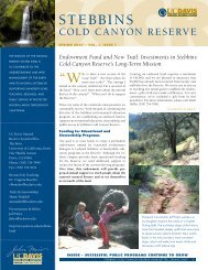 STEBBINS - UC Davis Natural Reserve System