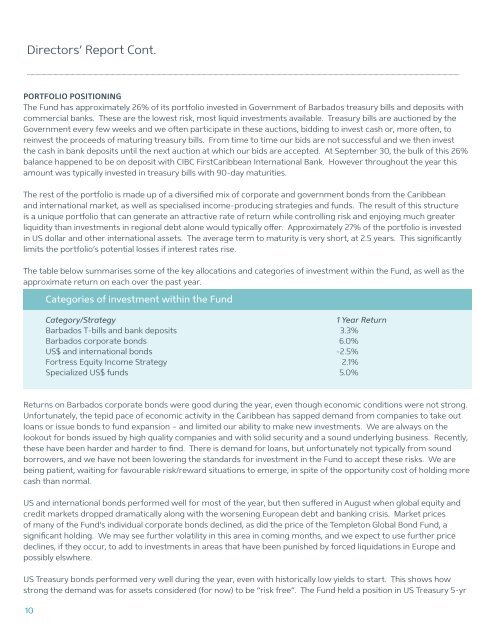 2011 Report.pdf - Fortress Fund Managers