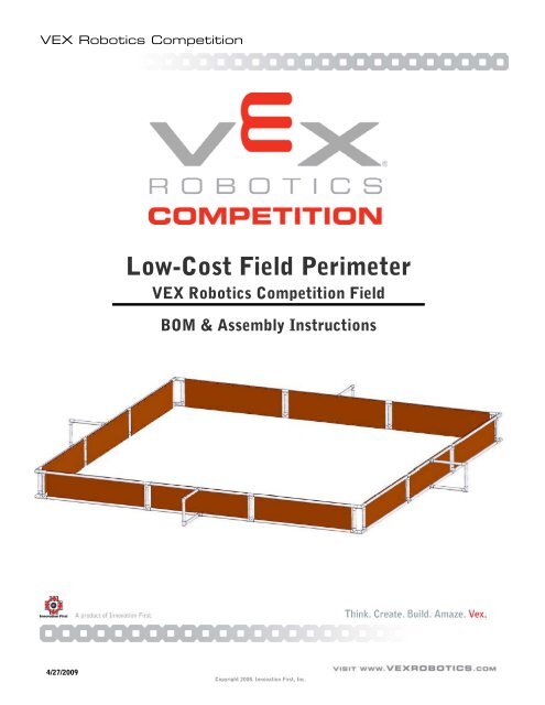 Low-Cost Field Perimeter - VEX Robotics