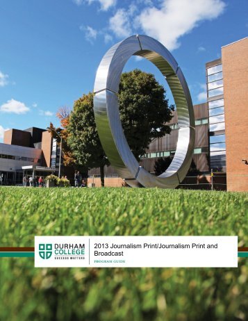 Program guide - Durham College