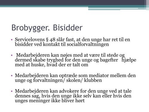 OpsÃ¸gende socialt arbejde blandt unge - Boligsocialnet