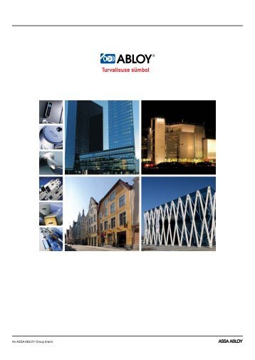 ABLOY® toodete üldtrükis