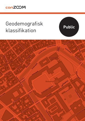 Geodemografisk klassifikation - DenOffentlige.dk