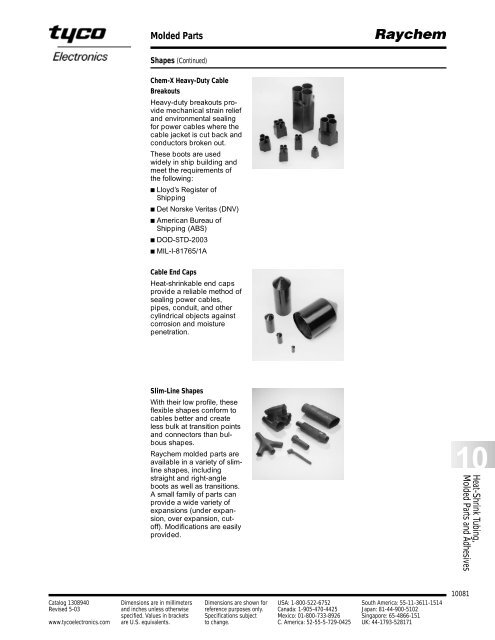 Raychem Heatshrink Products - RB Racing