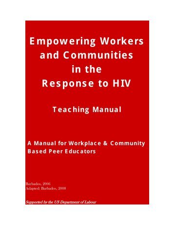 Manual - Caribbean HIV/AIDS Alliance