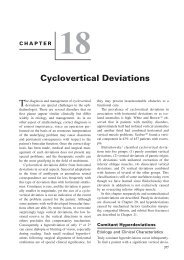 Chapter 18: Cyclovertical Deviations