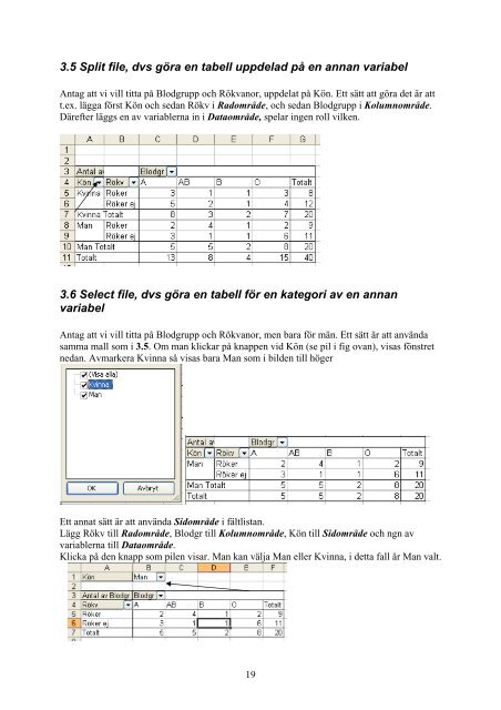 Ett litet kompendium om Excel som statistiskt verktyg, v1