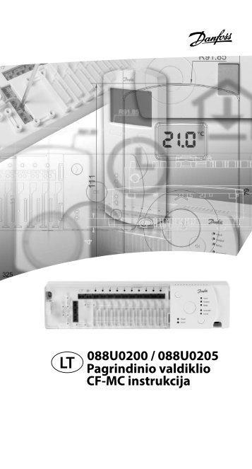 Pagrindinio valdiklio CF-MC instrukcija 088U0200 ... - Danfoss