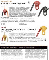 CMC Rescue Escape Artist new! - Rescue Consulting Canada