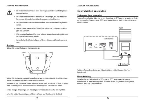 MWE MWE Doorlink 300 Türfreisprecheinrichtung ... - Telefon.de