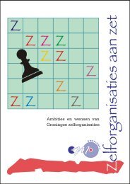 brochure zelforganisaties - Forum, Instituut voor Multiculturele ...