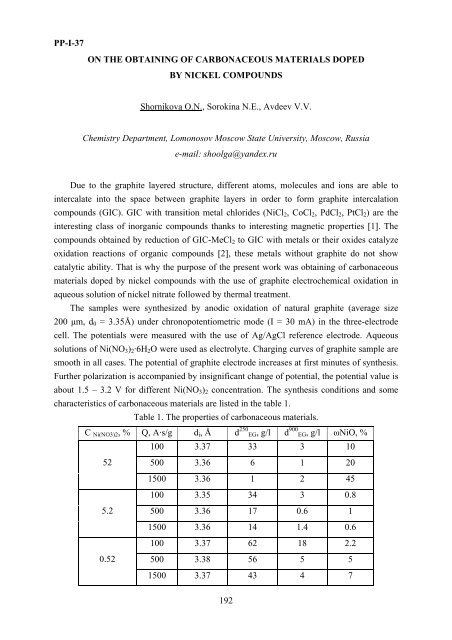 II International Symposium on Carbon for Catalysis ABSTRACTS