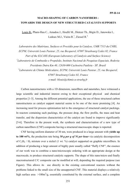 II International Symposium on Carbon for Catalysis ABSTRACTS