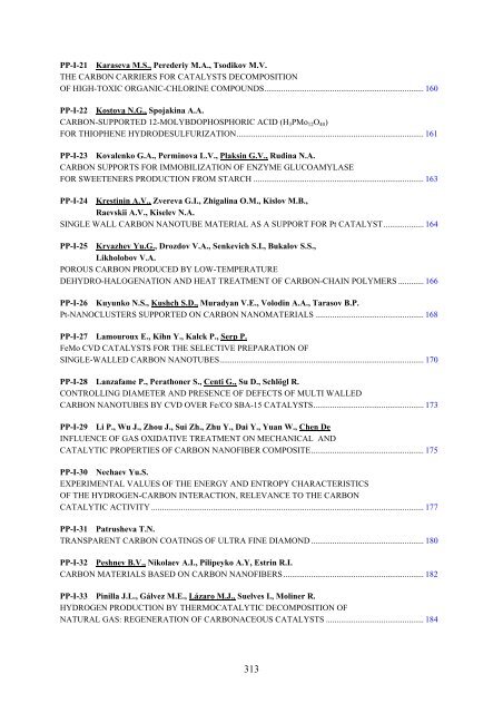 II International Symposium on Carbon for Catalysis ABSTRACTS