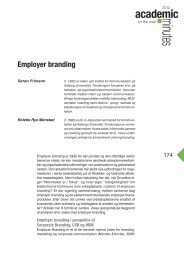 Employer branding • Søren Frimann og Bolette Rye Mønsted