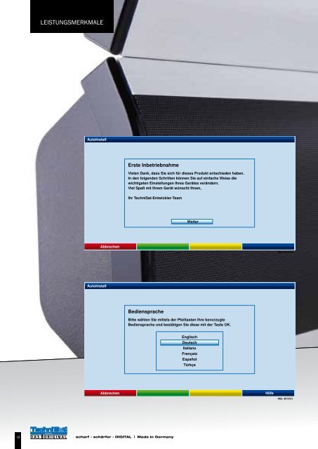 TechniSaT hDTV-LcD-DigiTaLfernSeher QuaLiTäT MaDe in gerMany