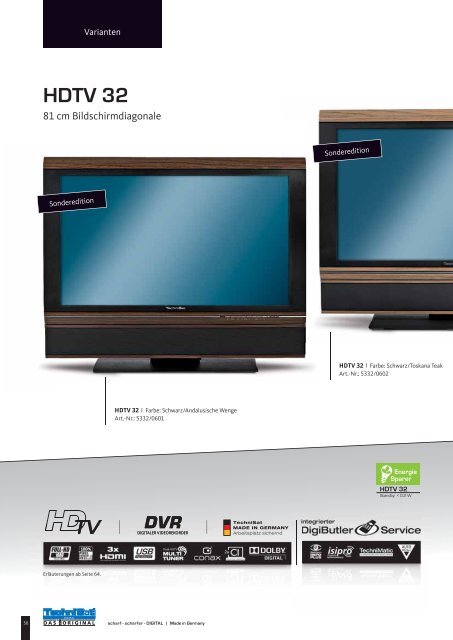 HDTV-Digitalfernseher