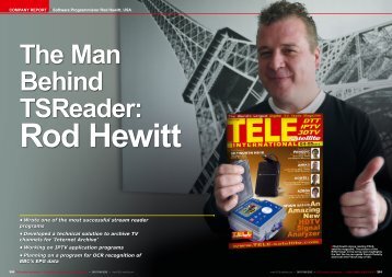 The Man Behind TSReader: Rod Hewitt - TELE-satellite ...