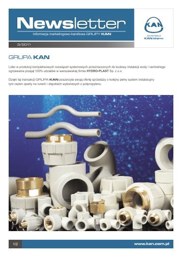 Newsletter - KAN-therm