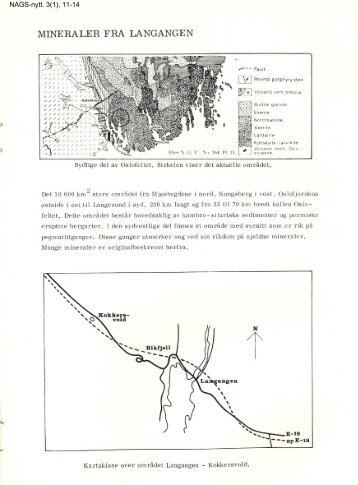 Mineraler fra Langangen pdf - NAGS