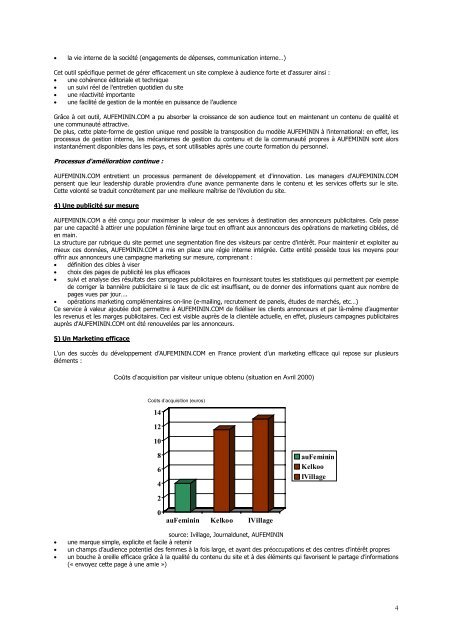 INTRODUCTION AU NOUVEAU MARCHE LE 19 ... - Aufeminin.com