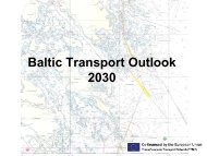 Baltic Transport Outlook 2030