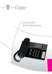 Bedienungsanleitung - Telefon.de