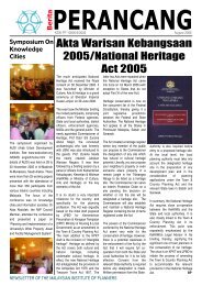 Download July 2006 Issue - Malaysian Institute of Planners