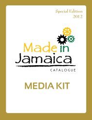 MEDIA KIT - Made In Jamaica Catalogue