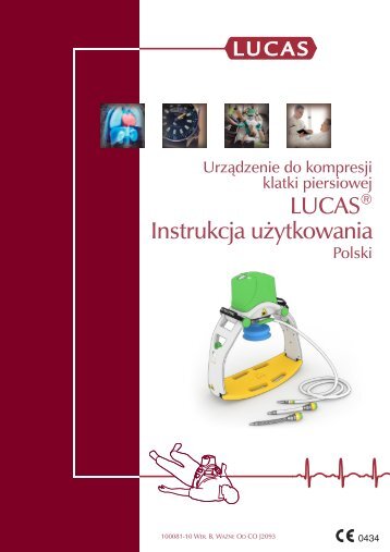 LUCAS® Instrukcja użytkowania - Lucas CPR