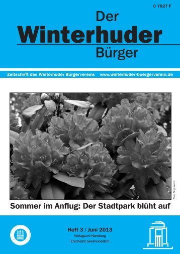 Zeitung-Heft 3 - Winterhuder BÃ¼rgerverein