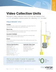 Video Collection Units